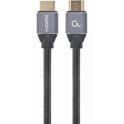 Кабель Cablexpert HDMI - HDMI V 2.0 (M/M), 3 м, чорний/сірий (CCBP-HDMI-3M) коробка