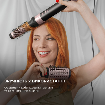 Стайлер Cecotec Bamba CeramicCare 14in1 AirGlam Black (CCTC-00251)