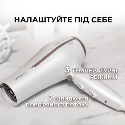 Фен Cecotec Bamba IoniCare 5200 Aura CCTC-04200 (8435484042000) Фен Cecotec Bamba IoniCare 5200 Aura CCTC-04200 (8435484042000)