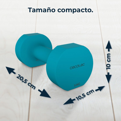 Гантелі Cecotec Drumfit 500 DoubleNeo (2шт по 5кг) (CCTC-07202) Гантелі Cecotec Drumfit 500 DoubleNeo (2шт по 5кг) (CCTC-07202)
