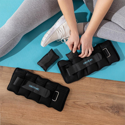 Обтяжувачі Cecotec Drumfit AnkleBell 2500 Neo (2шт по 2,5кг) (CCTC-07208) Обтяжувачі Cecotec Drumfit AnkleBell 2500 Neo (2шт по 2,5кг) (CCTC-07208)
