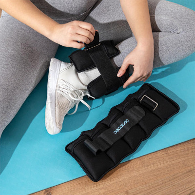 Обтяжувачі Cecotec Drumfit AnkleBell 2500 Neo (2шт по 2,5кг) (CCTC-07208) Обтяжувачі Cecotec Drumfit AnkleBell 2500 Neo (2шт по 2,5кг) (CCTC-07208)
