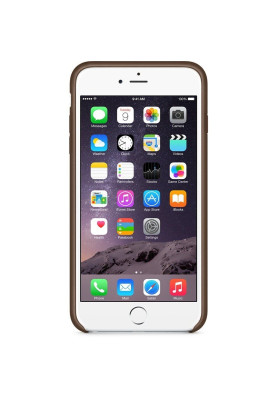 Чохол Apple Leather Case для iPhone 6 Plus/6S Plus Brown (MGQR2)