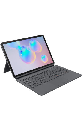 Чохол-клавіатура Samsung Book Cover Keyboard для Samsung Galaxy Tab S6 10.5 SM-T860 / SM-T865 / SM-T866 Gray (EF-DT860BJRGRU)