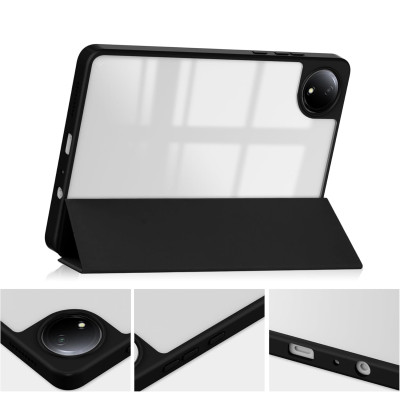 Чохол-книжка BeCover Soft Edge TPU для Xiaomi Redmi Pad SE 8.7 Black (712564)