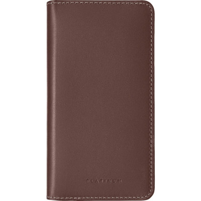 Чохол-книжка Platinum Leather Wallet для Samsung Galaxy S10 SM-G973 Brown (PT-MGS10LWFBR)