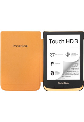 Чохол-книжка PocketBook Shell Cover для PocketBook 6" PB616/627/632 Brown (WPUC-627-S-LB)