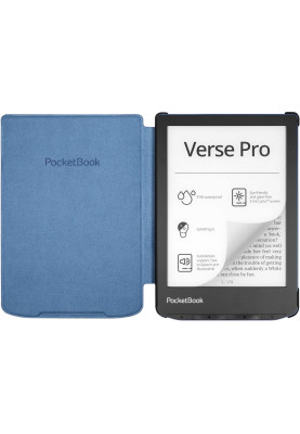 Чохол-книжка PocketBook Shell Cover для PocketBook 6" PB629/634 Blue (H-S-634-B-WW)