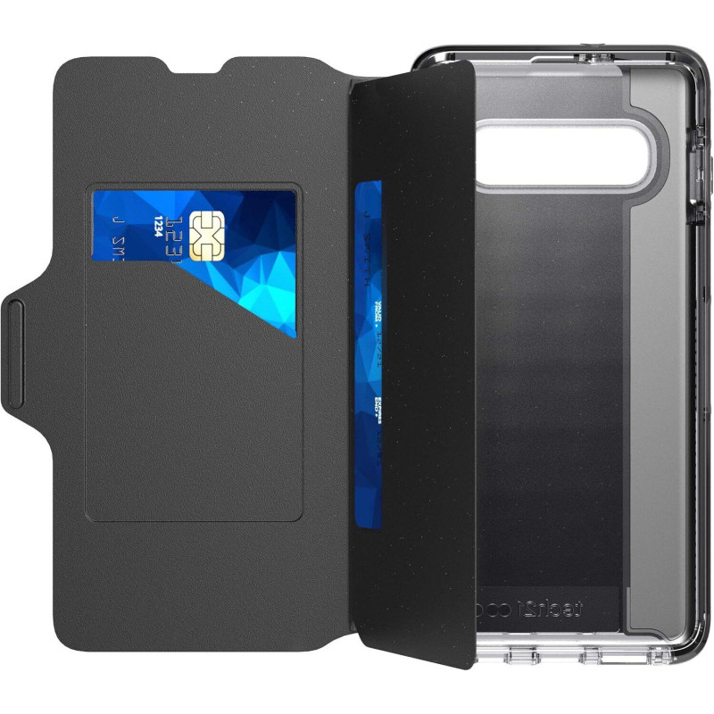 Чохол-книжка Tech21 Evo Wallet для Samsung Galaxy S10+ SM-G975 Black (T21-6957)