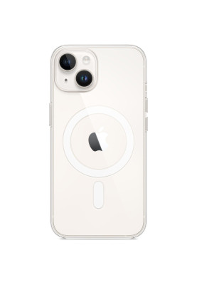 Чохол-накладка Apple Clear Case with MagSafe для Apple iPhone 14 Transparent (MPU13)