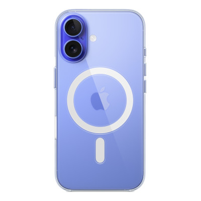 Чохол-накладка Apple Clear Case with MagSafe для Apple iPhone 16 Transparent (MA6A4)