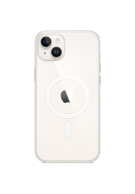 Чохол-накладка Apple Clear Case with MagSafe для Apple iPhone 14 Plus Transparent (MPU43)