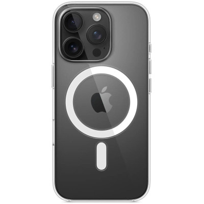 Чохол-накладка Apple Clear Case with MagSafe для Apple iPhone 16 Pro Transparent (MA7E4)