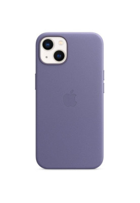 Чохол-накладка Apple Leather Case with MagSafe для Apple iPhone 13 Wisteria (MM163)