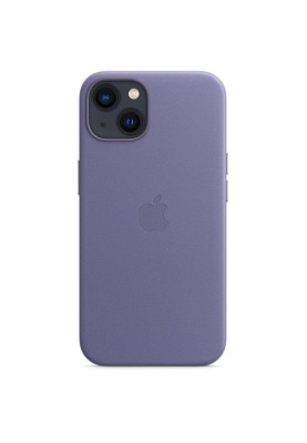 Чохол-накладка Apple Leather Case with MagSafe для Apple iPhone 13 Wisteria (MM163)
