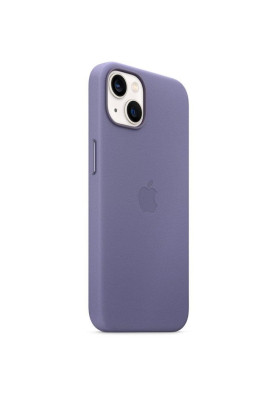 Чохол-накладка Apple Leather Case with MagSafe для Apple iPhone 13 Wisteria (MM163)