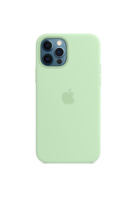 Чохол-накладка Apple Silicone Case with MagSafe для Apple iPhone 12 Pro Max Pistachio (MK053)