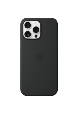 Чохол-накладка Apple Silicone Case with MagSafe для Apple iPhone 16 Pro Max Black (MYYT3)