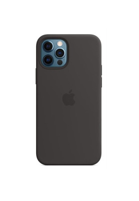 Чохол-накладка Apple Silicone Case with MagSafe для Apple iPhone 12 Pro Max Black (MHLG3)