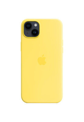 Чохол-накладка Apple Silicone Case with MagSafe для Apple iPhone 14 Plus Canary Yellow (MQUC3)