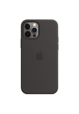 Чохол-накладка Apple Silicone Case with MagSafe для Apple iPhone 12 Pro Max Black (MHLG3)
