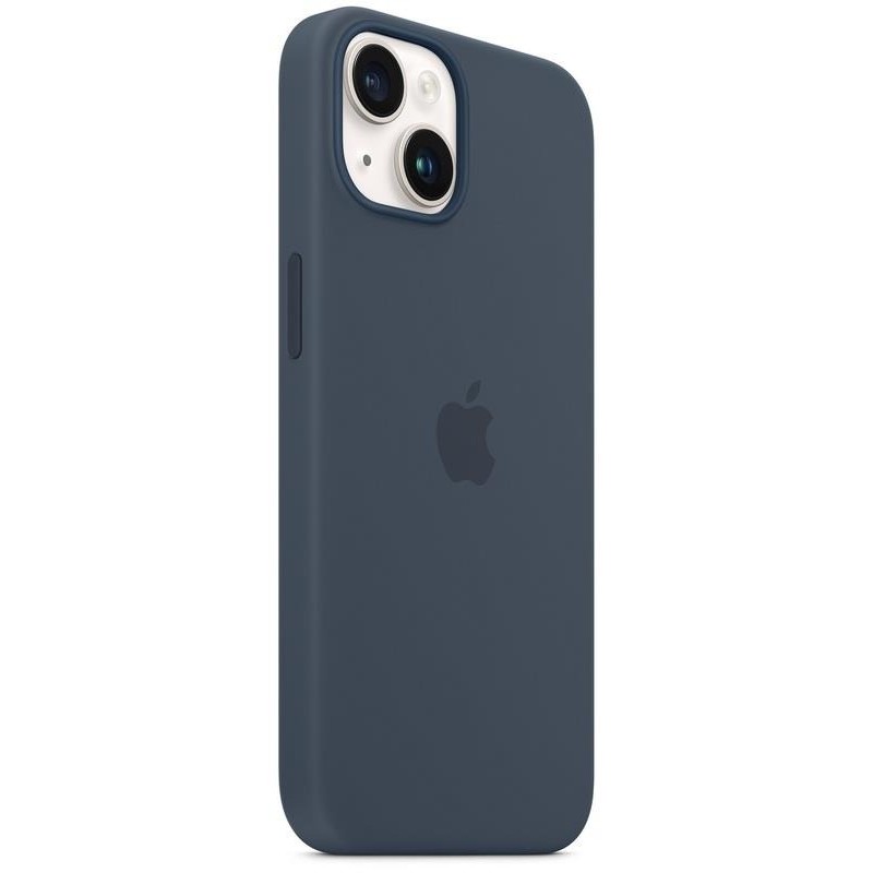 Чохол-накладка Apple Silicone Case with MagSafe для Apple iPhone 14 Storm Blue (MPRV3)