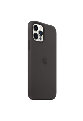 Чохол-накладка Apple Silicone Case with MagSafe для Apple iPhone 12 Pro Max Black (MHLG3)
