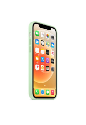 Чохол-накладка Apple Silicone Case with MagSafe для Apple iPhone 12 Pro Max Pistachio (MK053)