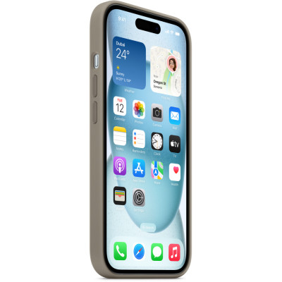 Чохол-накладка Apple Silicone Case with MagSafe для Apple iPhone 15 Black (MT0J3)