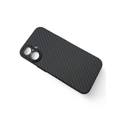 Чохол-накладка BeCover Carbonite Case MagSafe для Apple iPhone 16 Black (712067)