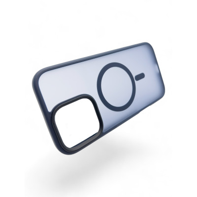 Чохол-накладка BeCover Metal Buttons Case MagSafe для Apple iPhone 16 Pro Blue (712097)