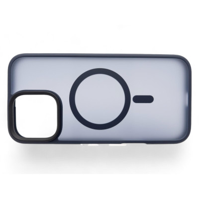 Чохол-накладка BeCover Metal Buttons Case MagSafe для Apple iPhone 16 Pro Blue (712097)