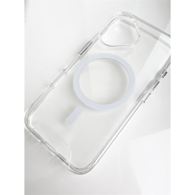 Чохол-накладка BeCover Space Case MagSafe для Apple iPhone 16 Plus Transparancy (712103)