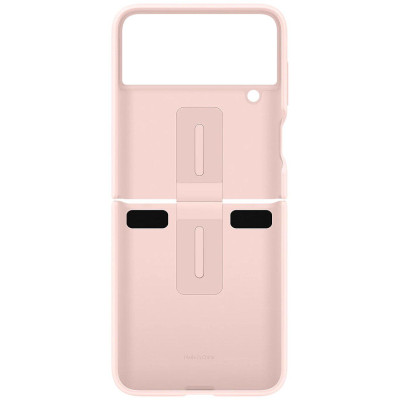 Чохол-накладка Samsung Silicone Cover with Ring для Samsung Galaxy Flip 4 SM-F721 Pink (EF-PF721TPEGUA)