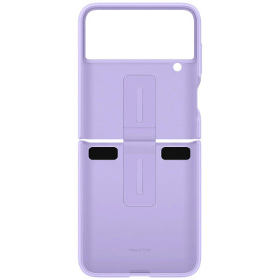 Чохол-накладка Samsung Silicone Cover with Ring для Samsung Galaxy Flip 4 SM-F721 Lavender (EF-PF721TVEGUA)
