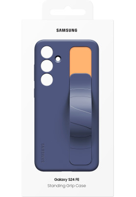 Чохол-накладка Samsung Standing Grip Case для Samsung Galaxy S24 FE SM-S721 Blue/Black (EF-GS721CNEGWW)