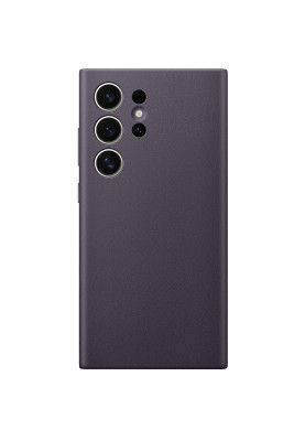 Чохол-накладка Samsung Vegan Leather Case для Samsung Galaxy S24 Ultra SM-S928 Dark Violet (GP-FPS928HCAVW)