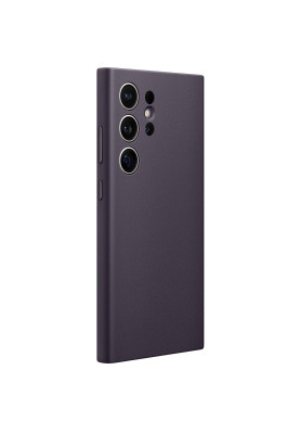 Чохол-накладка Samsung Vegan Leather Case для Samsung Galaxy S24 Ultra SM-S928 Dark Violet (GP-FPS928HCAVW)