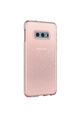 Чохол-накладка Spigen Liquid Crystal Glitter для Samsung Galaxy 10e SM-G970 Rose Quartz (609CS25835)