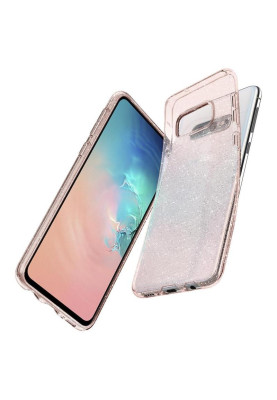Чохол-накладка Spigen Liquid Crystal Glitter для Samsung Galaxy 10e SM-G970 Rose Quartz (609CS25835)