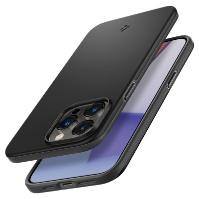 Чохол-накладка Spigen Thin Fit для Apple iPhone 14 Pro Max Black (ACS04765)
