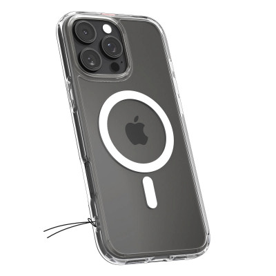 Чохол-накладка Spigen Ultra Hybrid MagFit для Apple iPhone 16 Pro White (ACS08129) Чохол-накладка Spigen Ultra Hybrid MagFit для Apple iPhone 16 Pro White (ACS08129)