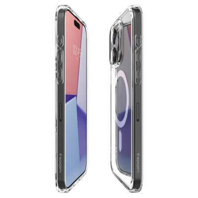 Чохол-накладка Spigen Ultra Hybrid MagFit для Apple iPhone 15 Pro White (ACS06715) Чохол-накладка Spigen Ultra Hybrid MagFit для Apple iPhone 15 Pro White (ACS06715)