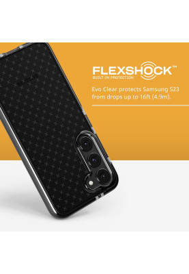 Чохол-накладка Tech21 Evo Check для Samsung Galaxy S23 SM-S911 Black (T21-10069)