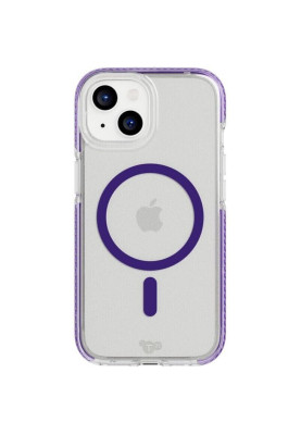 Чохол-накладка Tech21 Evo Crystal MagSafe для Apple iPhone 15 Amethyst (T21-10242)