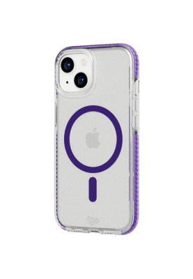 Чохол-накладка Tech21 Evo Crystal MagSafe для Apple iPhone 15 Amethyst (T21-10242)