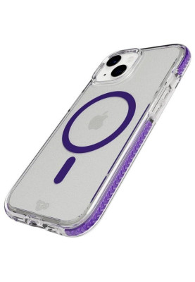 Чохол-накладка Tech21 Evo Crystal MagSafe для Apple iPhone 15 Amethyst (T21-10242)