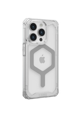 Чохол-накладка Urban Armor Gear Plyo Magsafe для Apple iPhone 15 Pro Ice/Silver (114286114333)