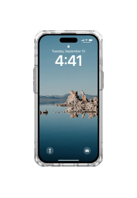 Чохол-накладка Urban Armor Gear Plyo Magsafe для Apple iPhone 15 Ice/White (114294114341)