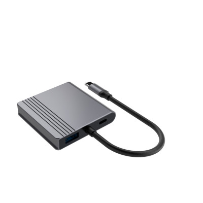 Док-станція Cablexpert USB-C 3-в-1 (A-CM-COMBO3-04) Док-станція Cablexpert USB-C 3-в-1 (A-CM-COMBO3-04)
